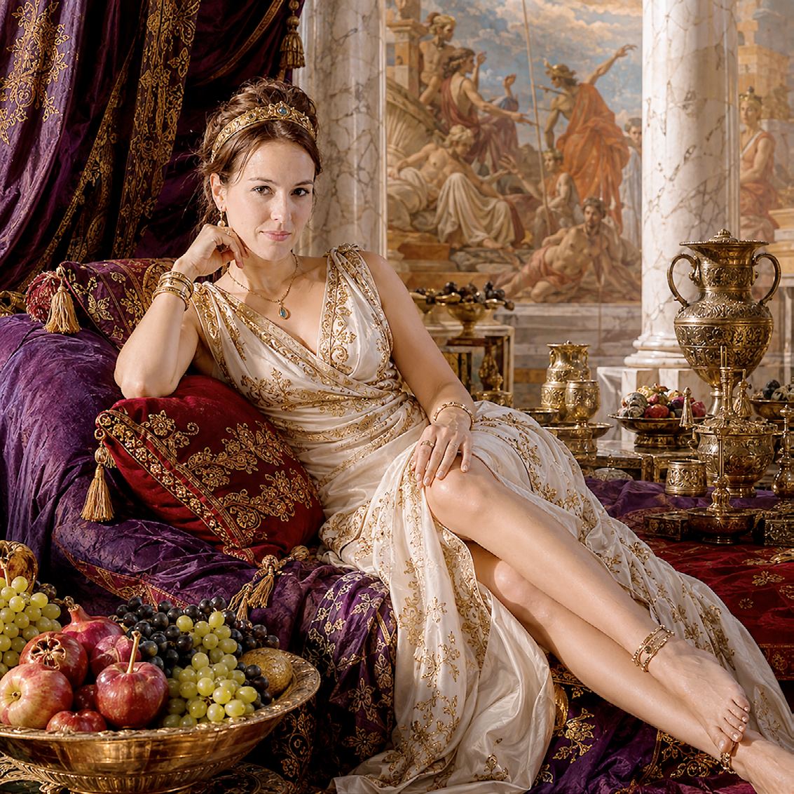 Portrait de patricienne